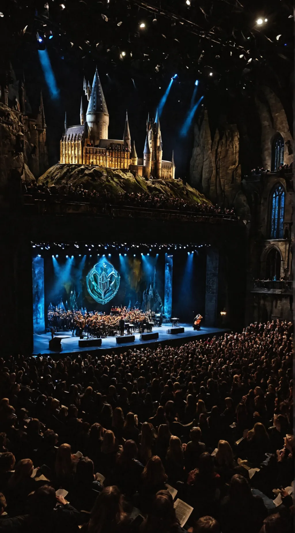 ai character: Hogwarts singer background