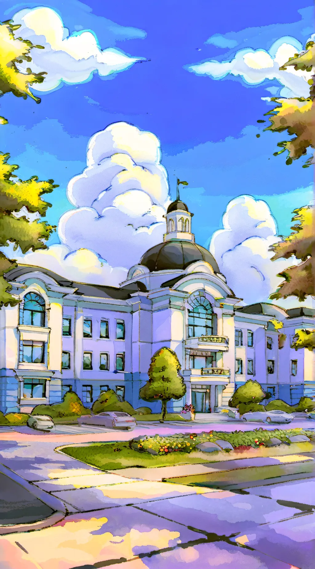 ai character: XDEMONS school fpe background