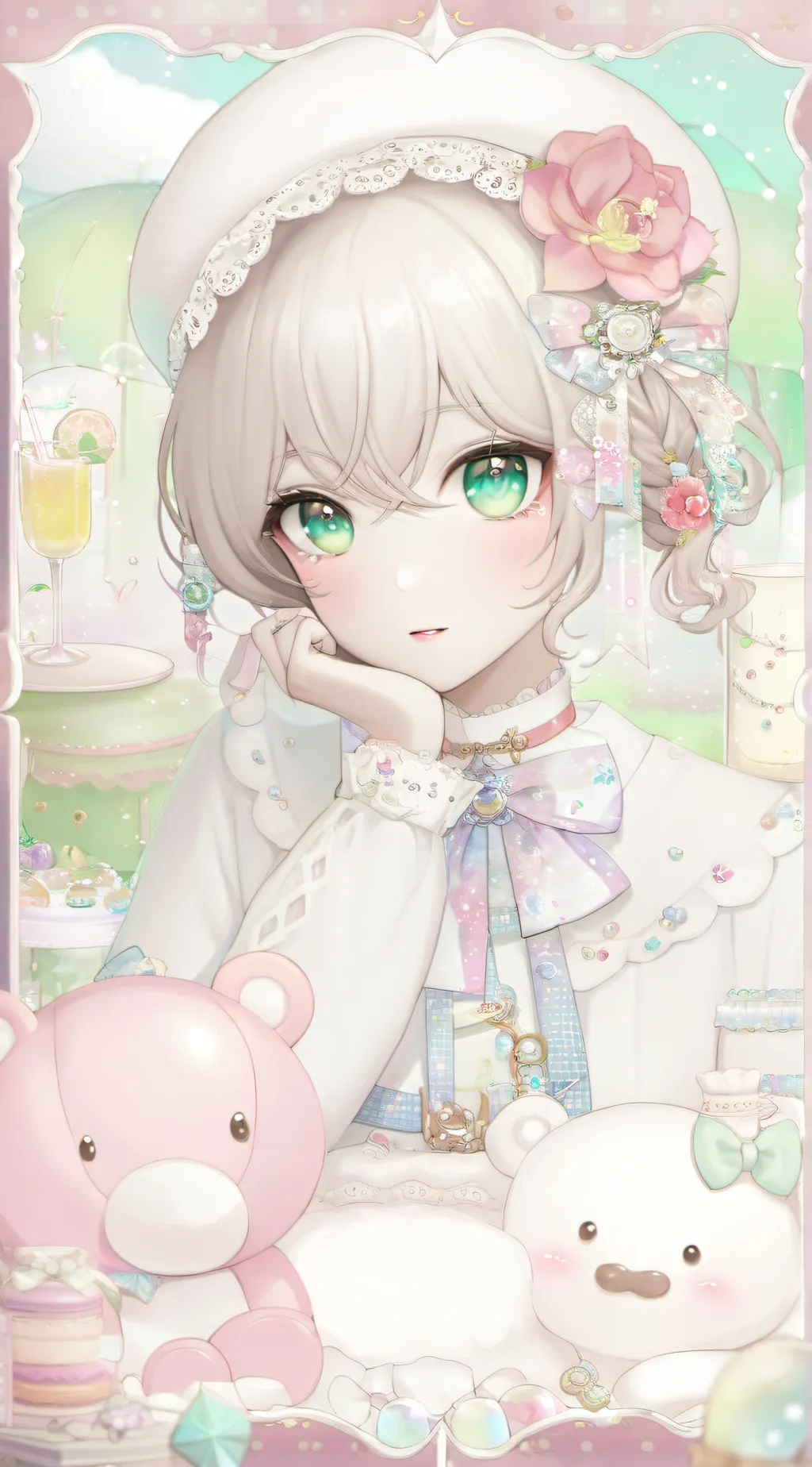 ai character: moni background
