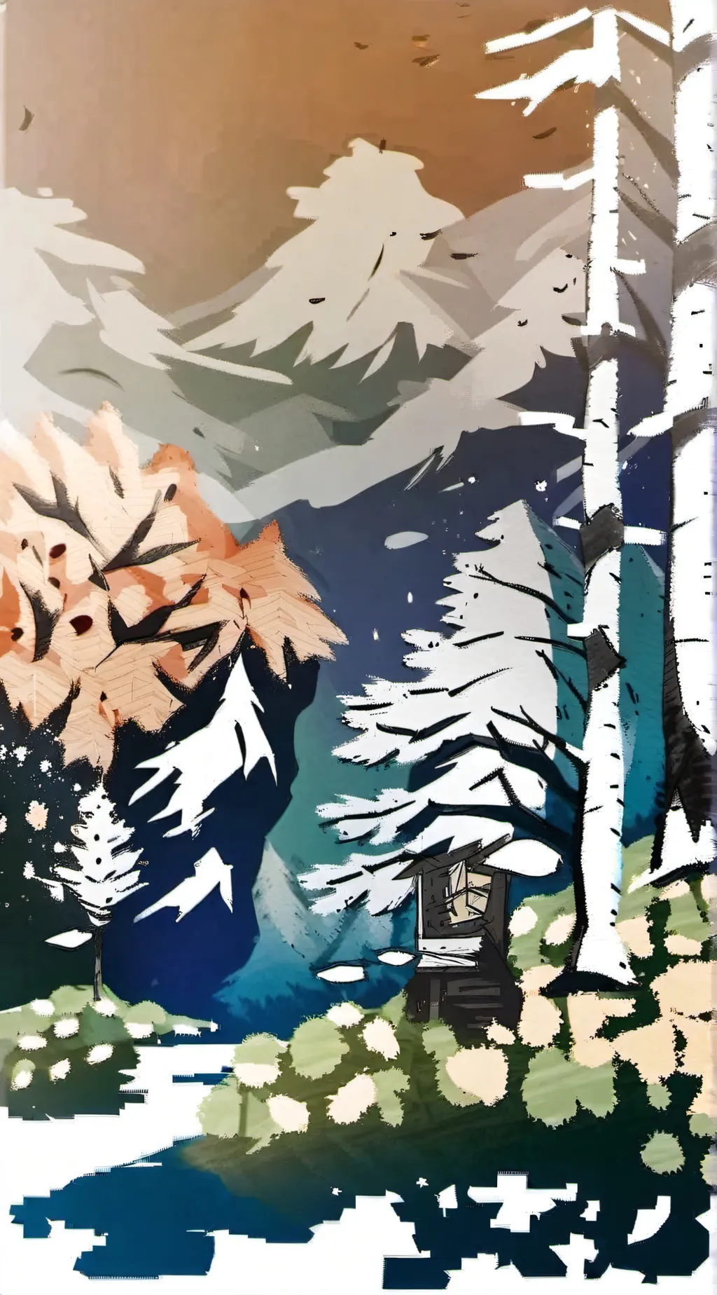 ai character: Sprunki background