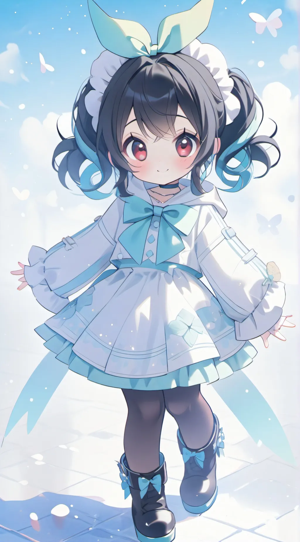 ai character: Vanellope version2 background