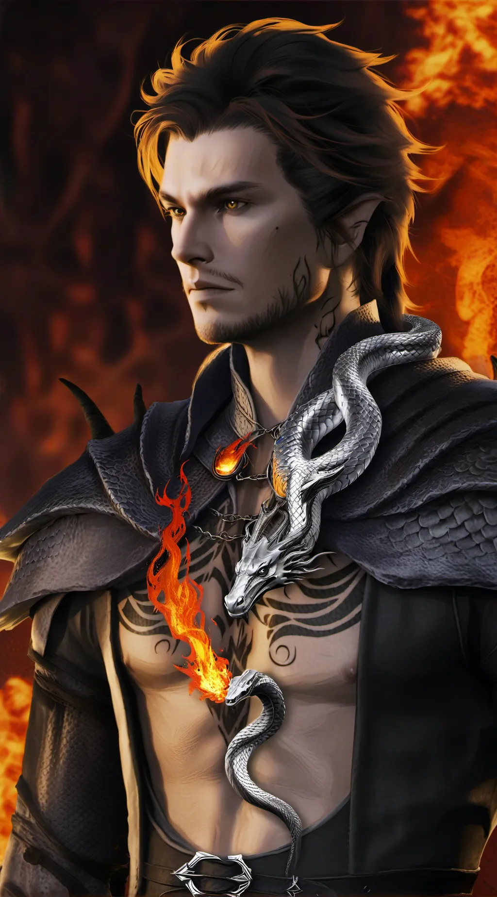 ai character: Darius Drakthorne background