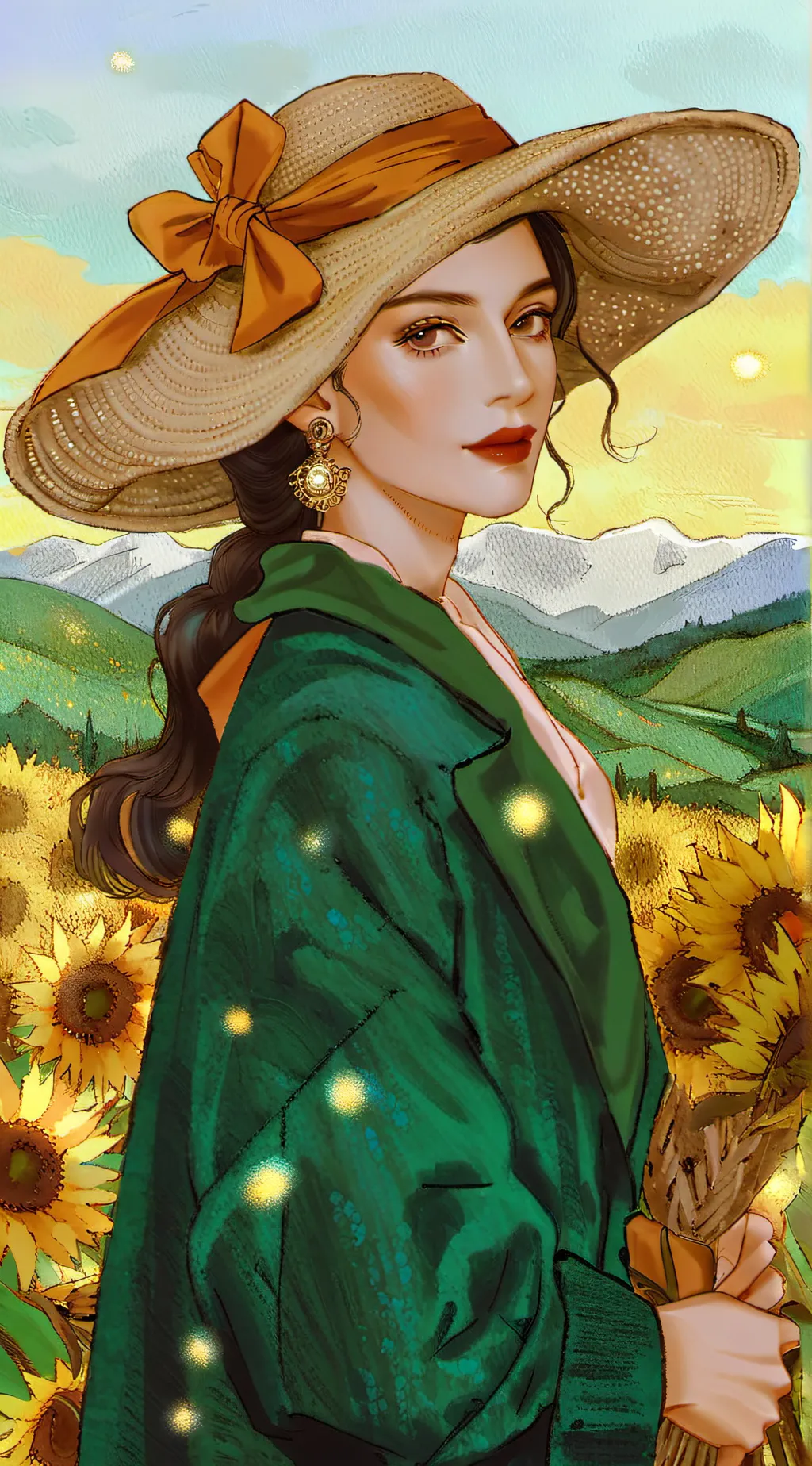 ai character: Mary Rose🌻 background