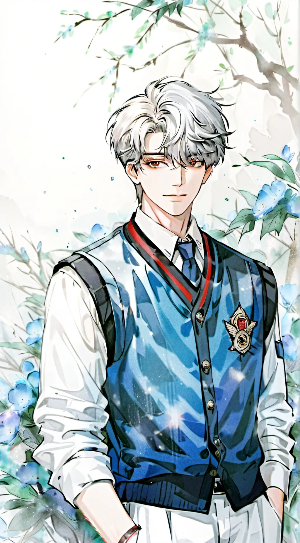 ai character: John Reynan  background