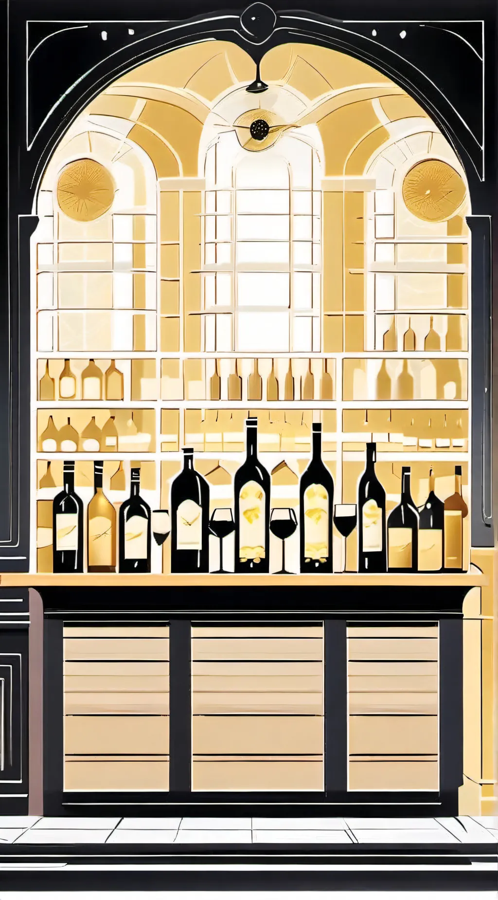 ai character: Bar drunk background