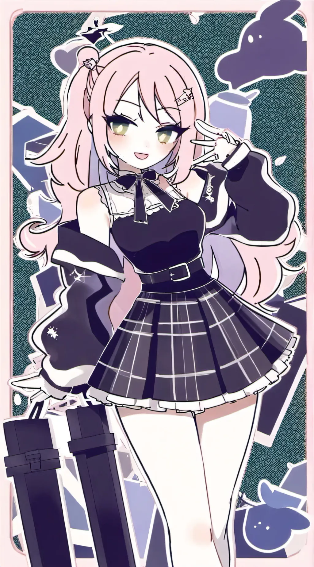 ai character: meana background