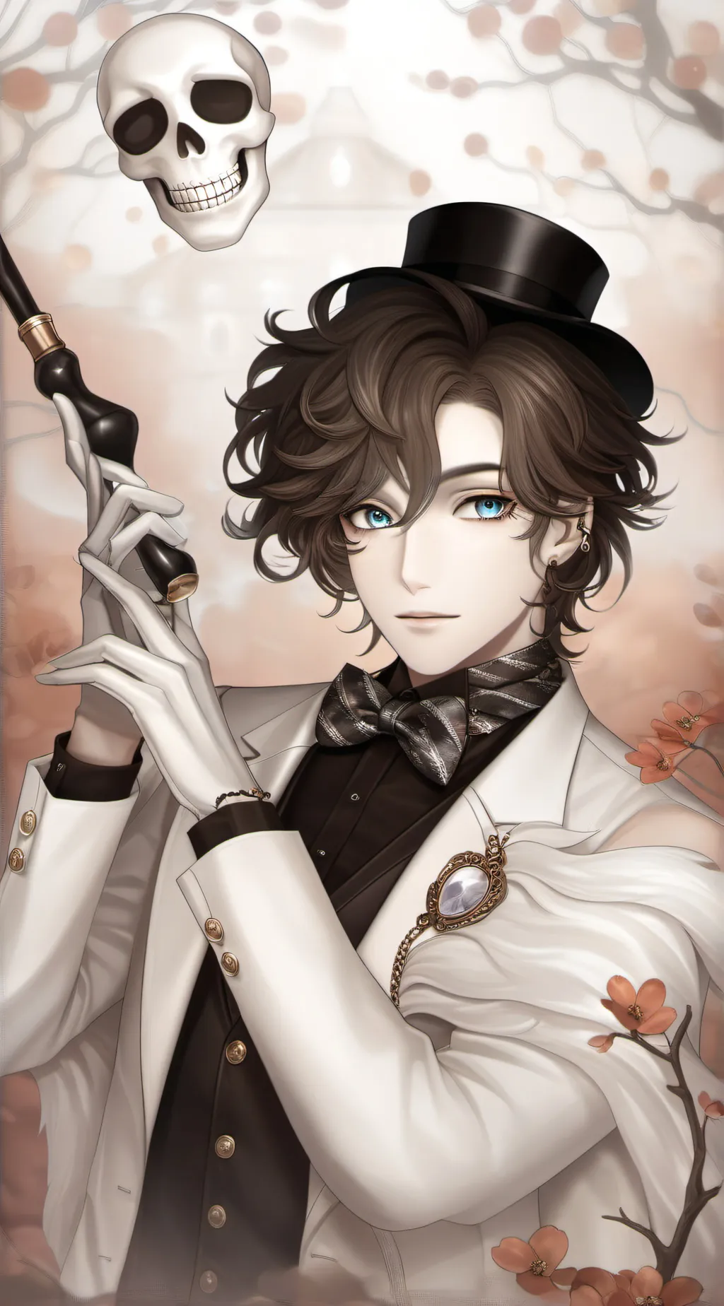 ai character: brook background