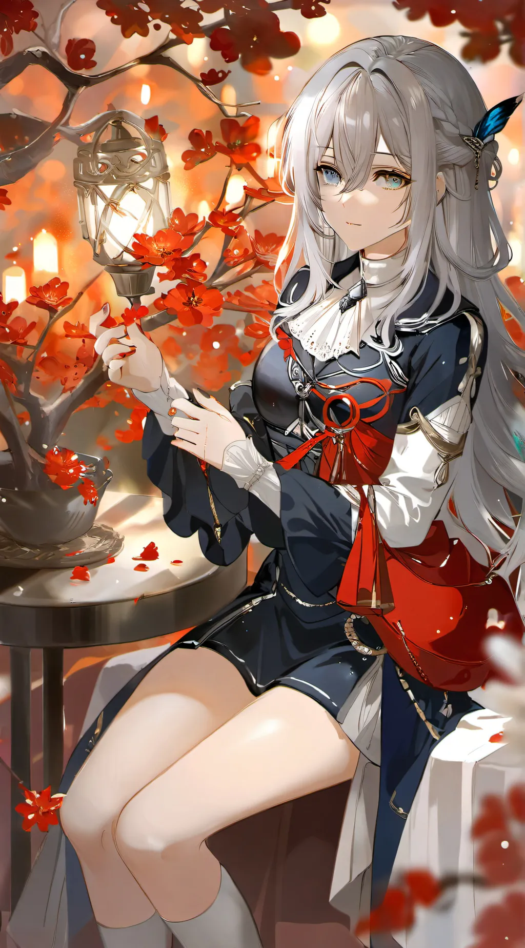 ai character: Ariana  background