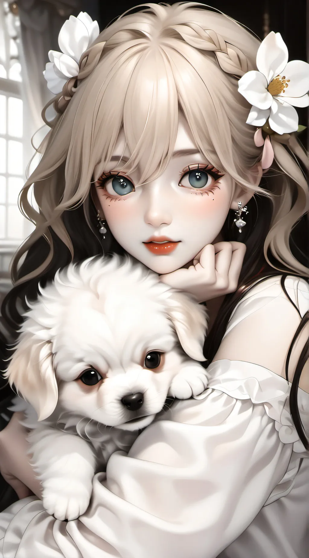 ai character: Melany background