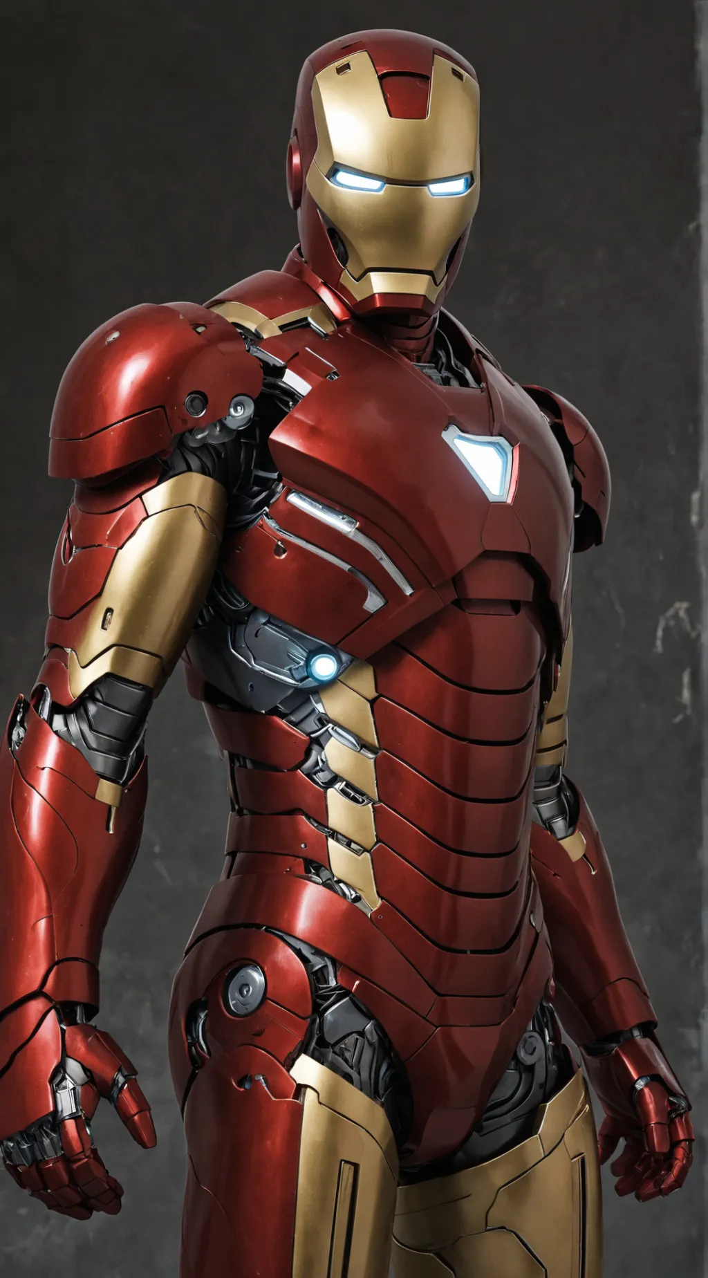 ai character: iron boy background