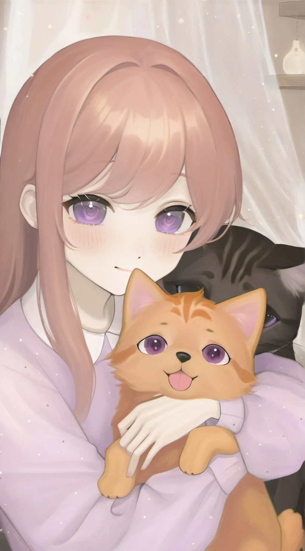 ai character: Catnap favorite… background