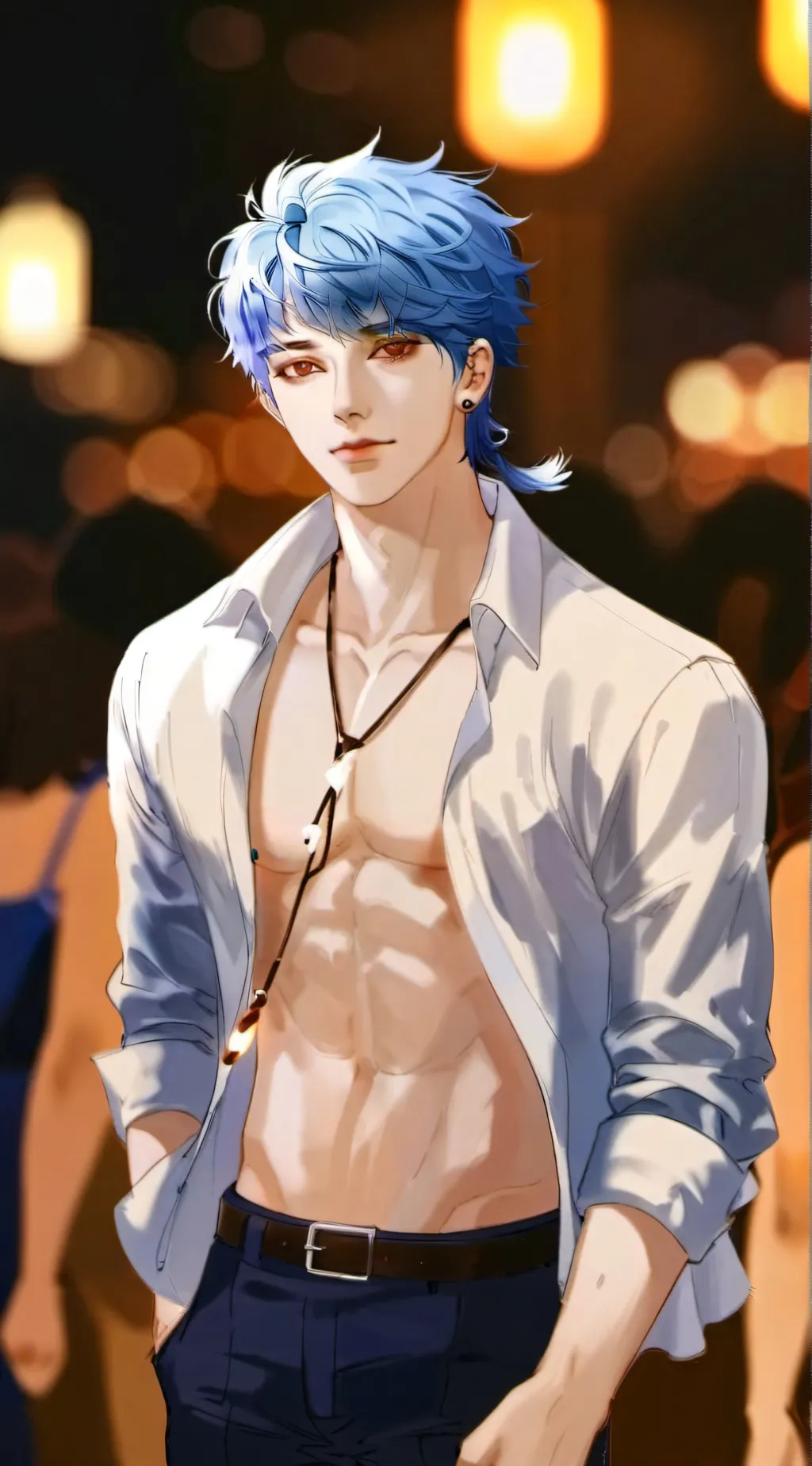 ai character: Hero background