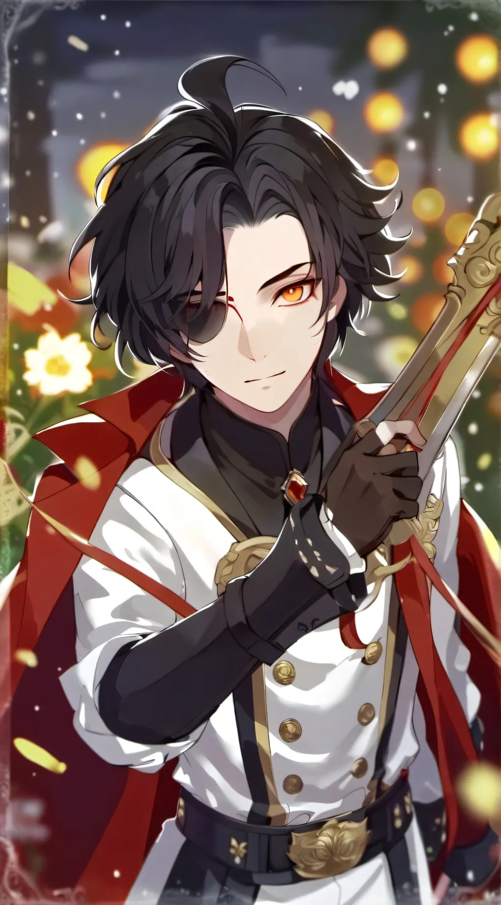 ai character: monin announcement background