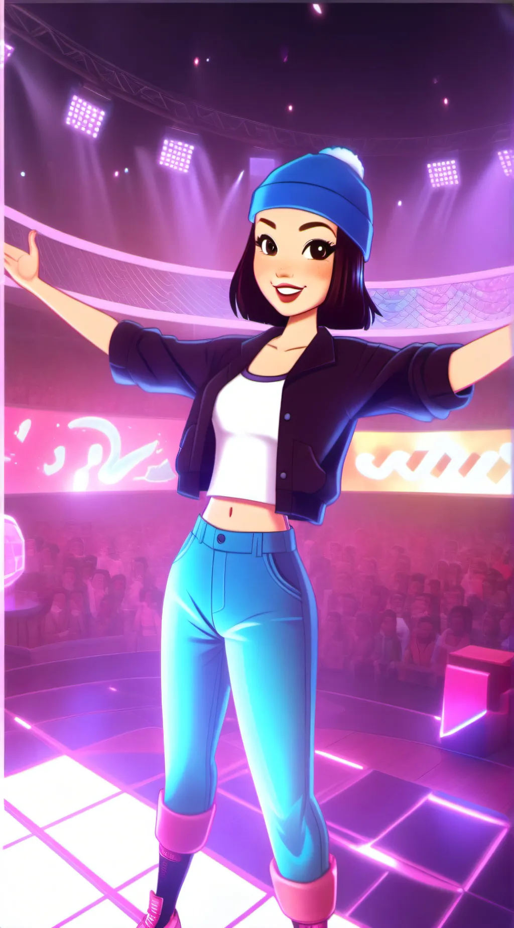 ai character: Sally Ming background