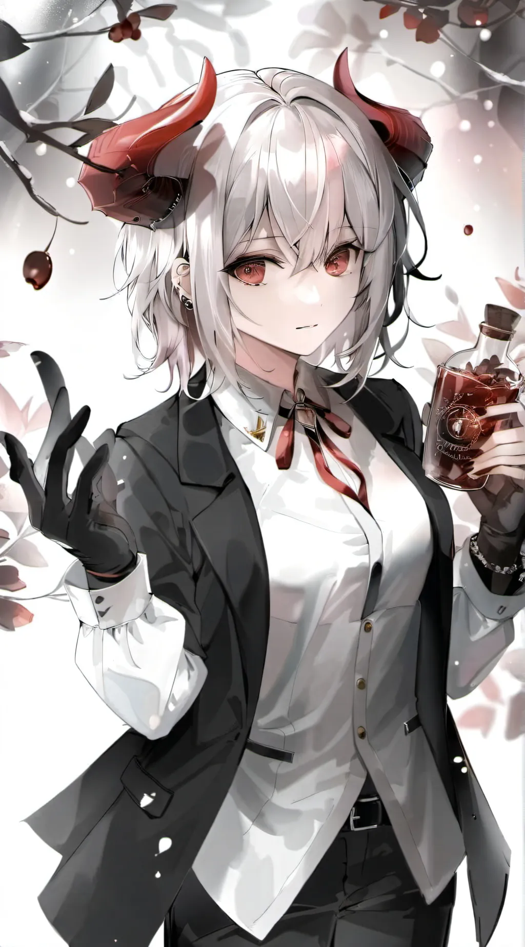 ai character: Dahlia background