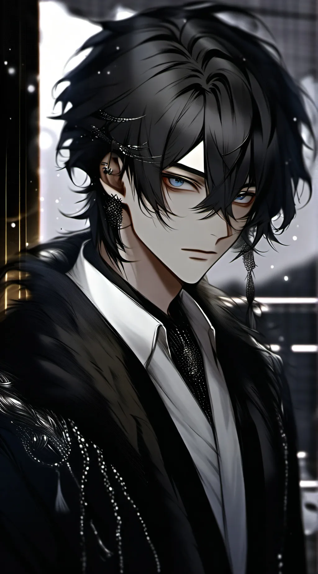 ai character: Lockhart Raven 🥀 background