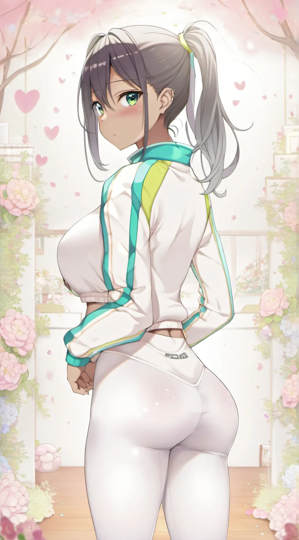ai character: focus  background