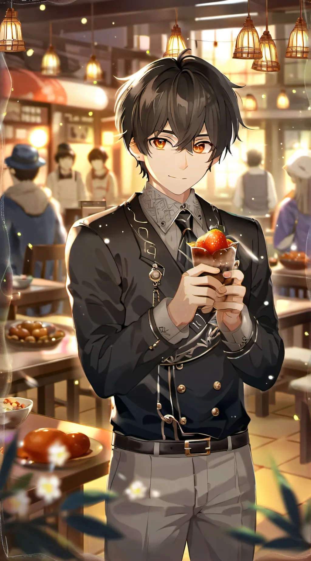 ai character: Milo background