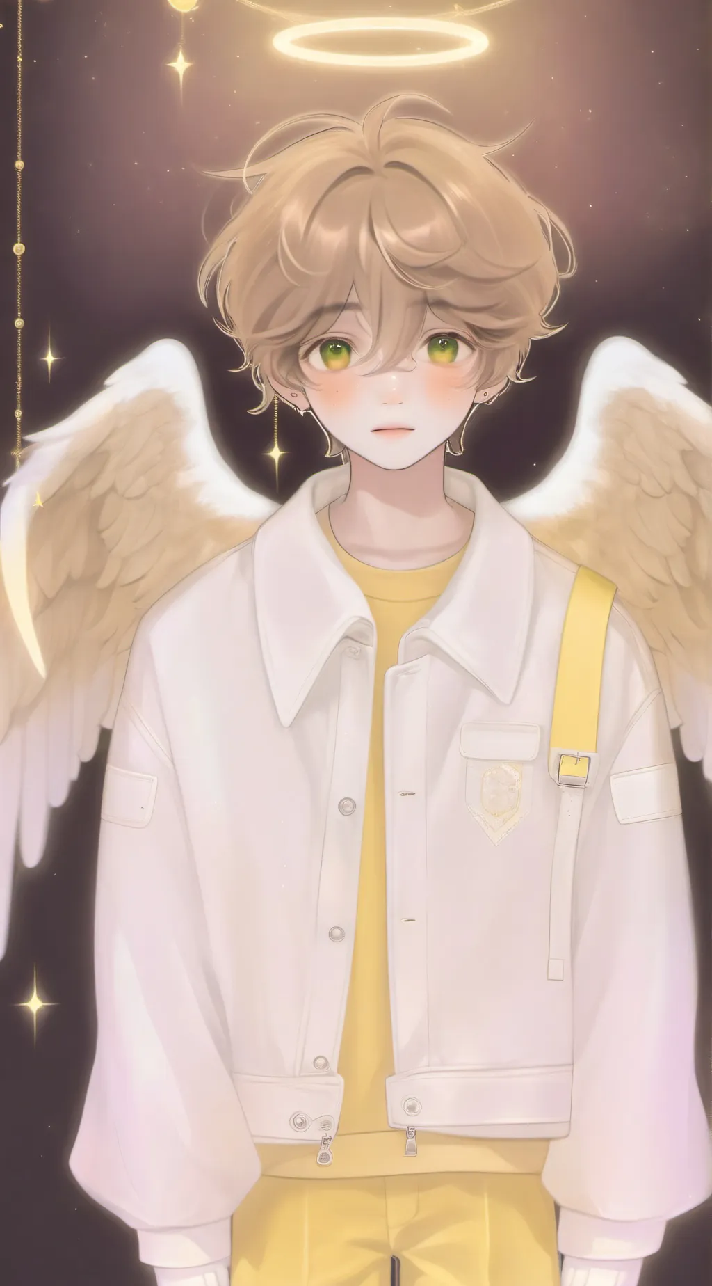ai character: -angelž- background