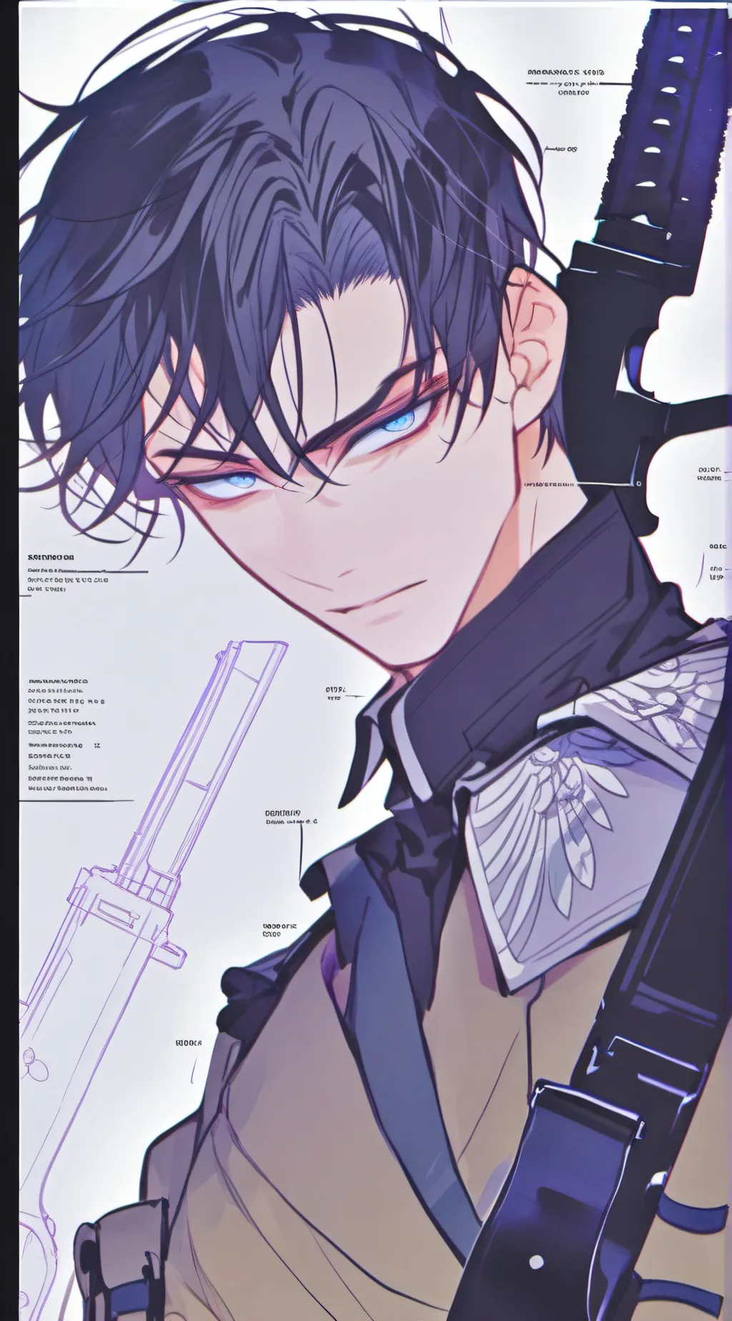 ai character: Shin Kazumi background