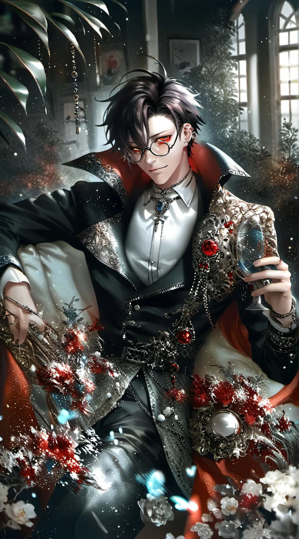 ai character: 🍷Javier🍷 background