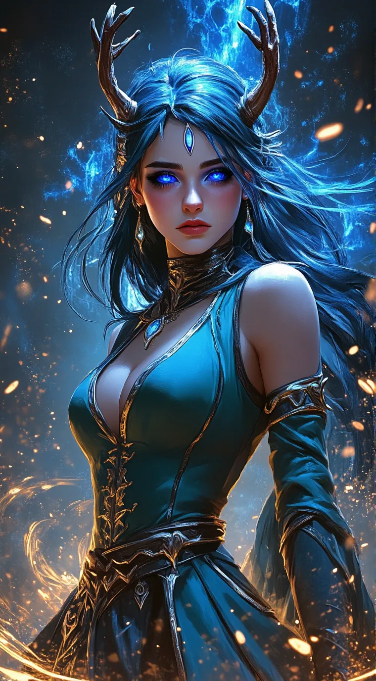 ai character: Lana  background