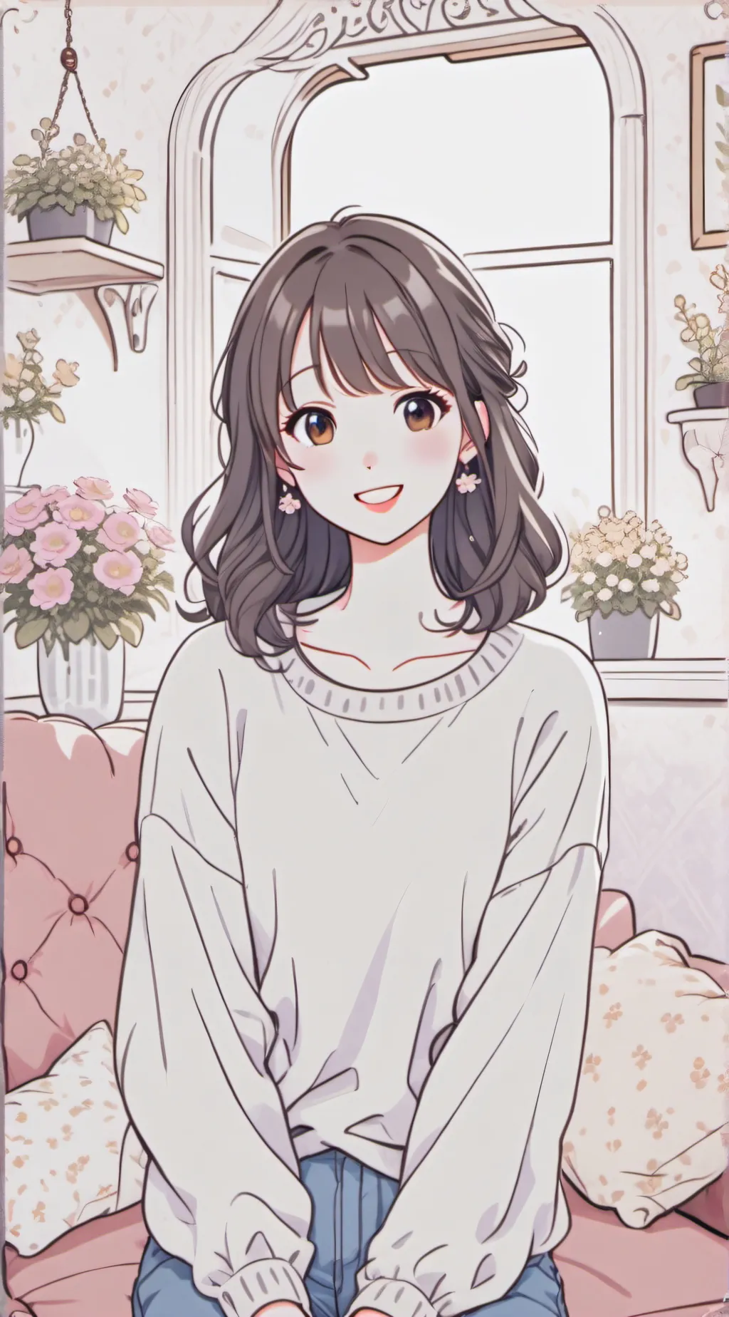 ai character: Sus roomate background