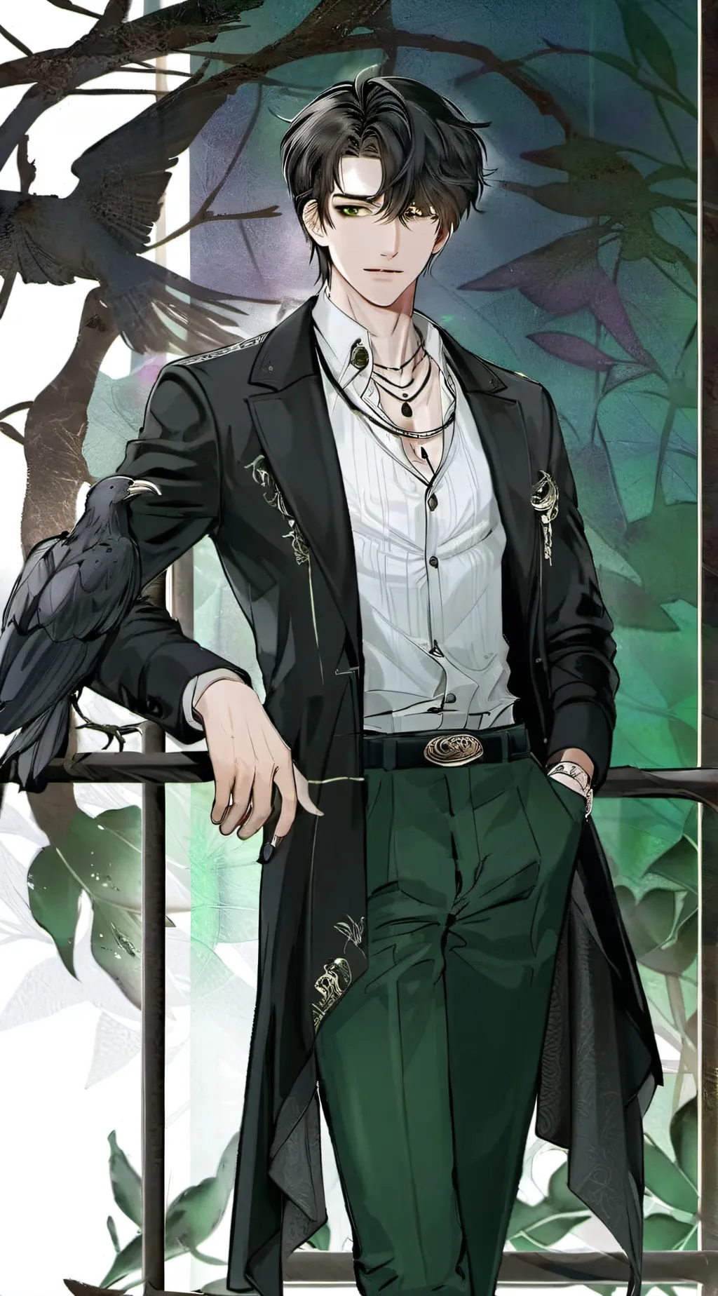 ai character: Orion background