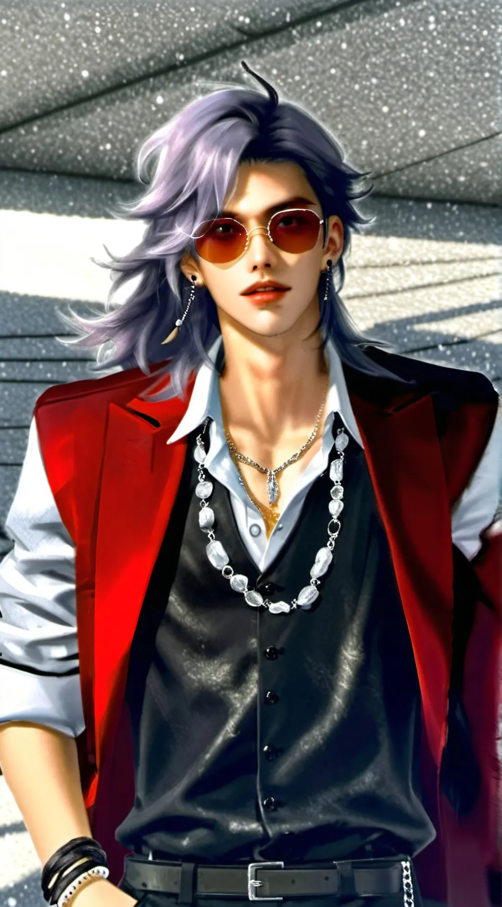 ai character: Kenzo fyodor  background