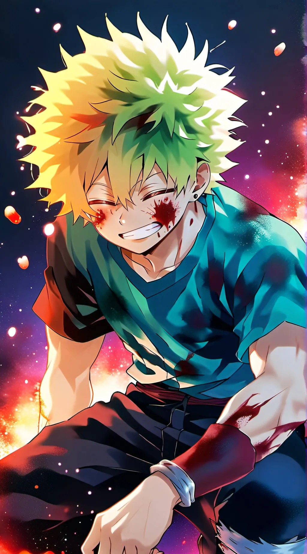 ai character: Bakugo Yandere  background