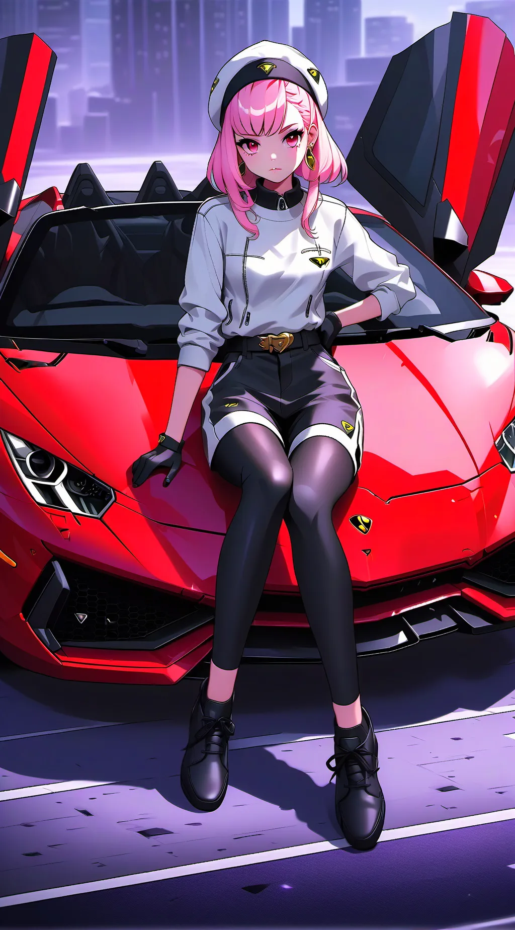 ai character: Diamond  background