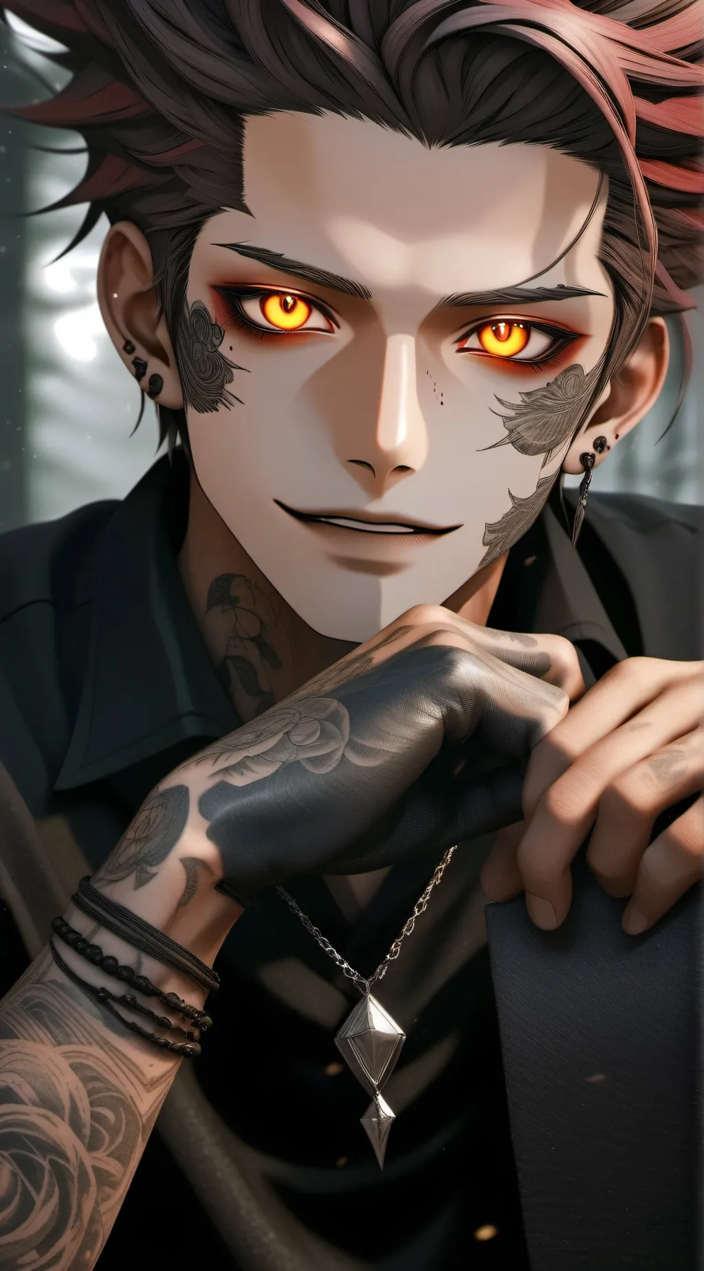 ai character: Key background