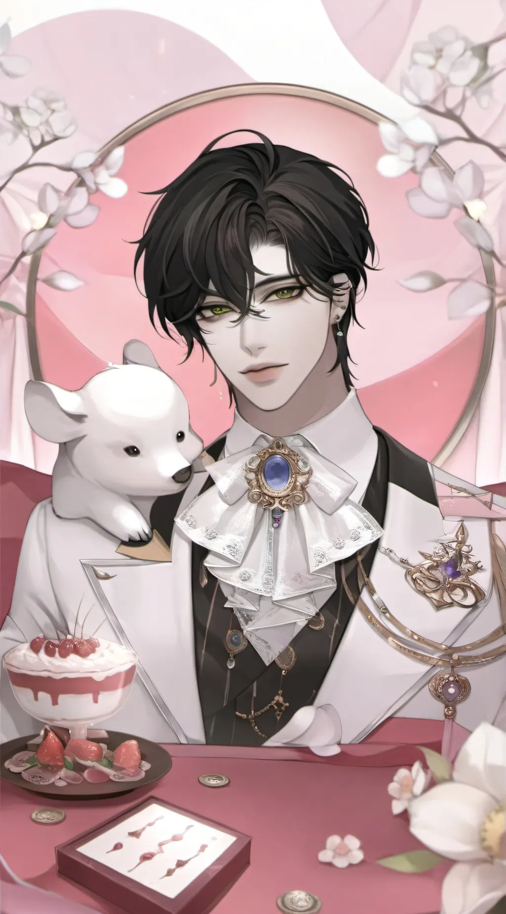ai character: marco background