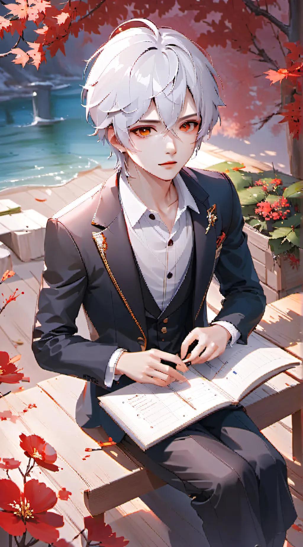 ai character: Michael  background