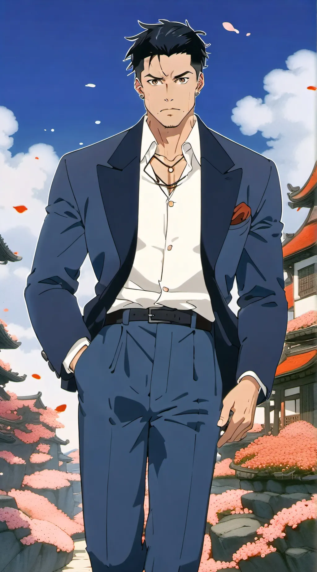 ai character: Bruce Wayne background