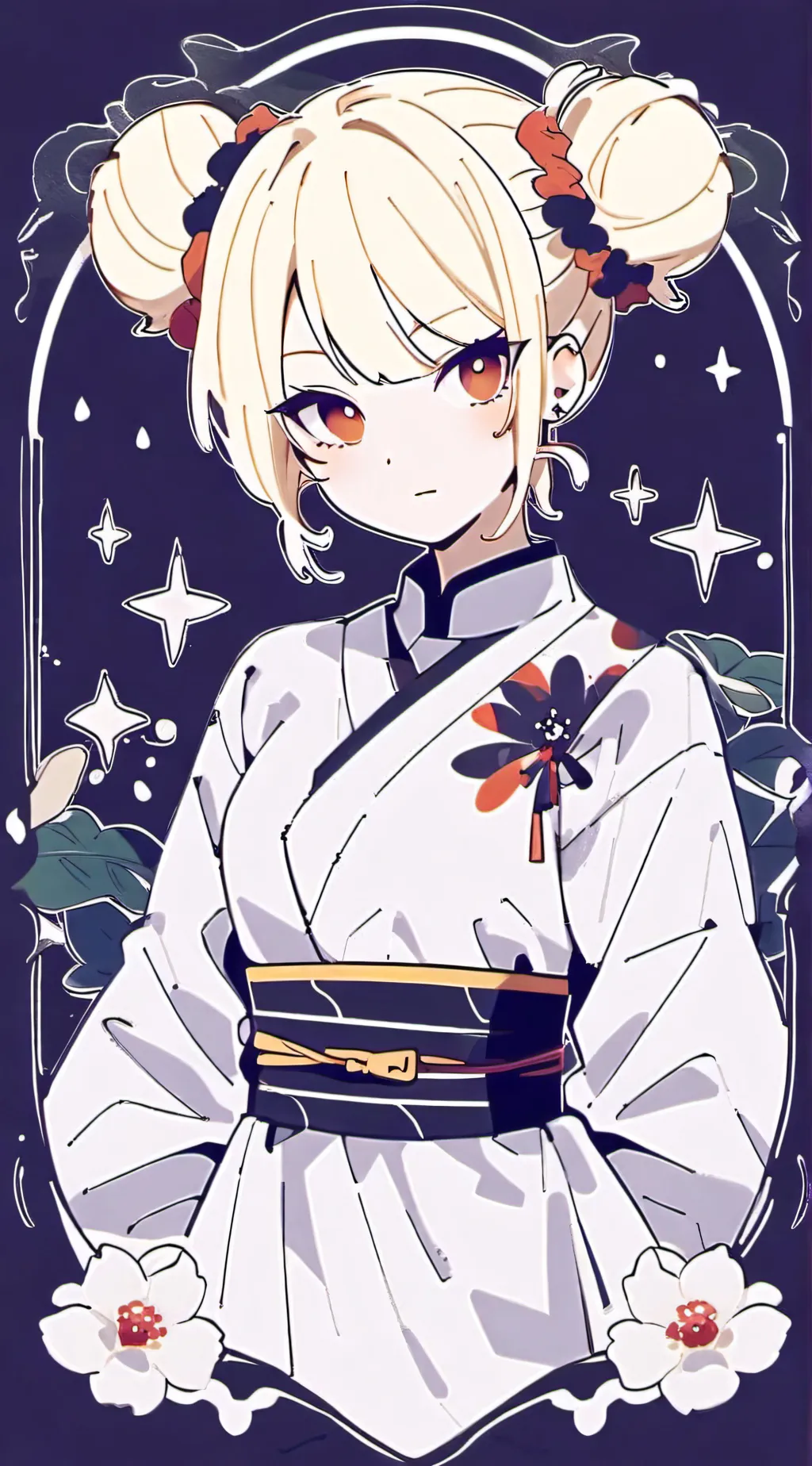 ai character: LOV but your toga background
