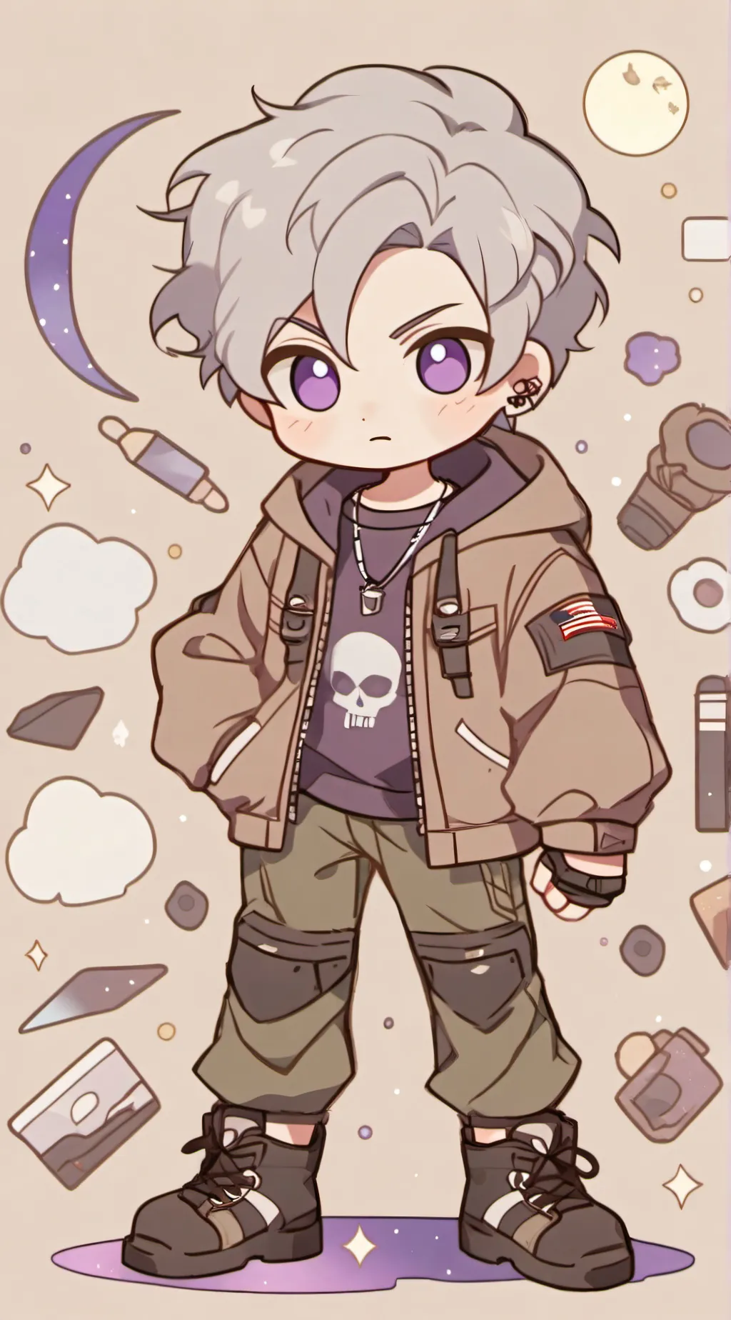 ai character: Hunter Blackwell background