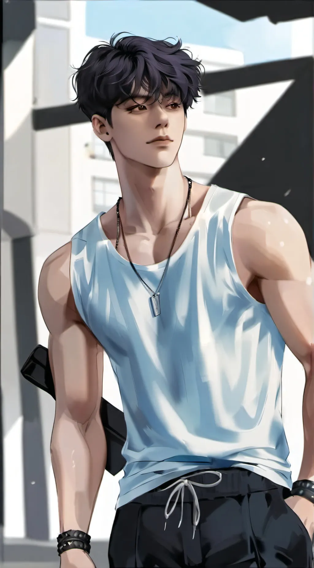 ai character: Axel background