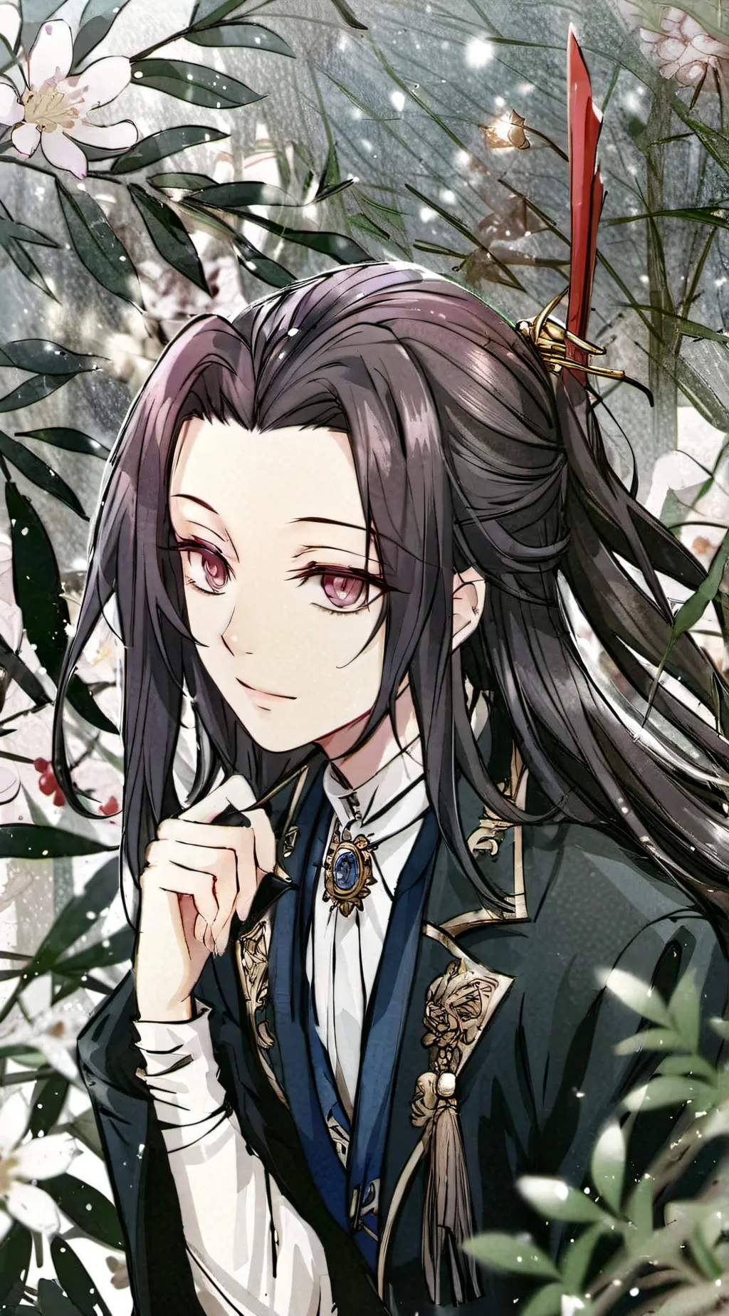 ai character: Kanae  background