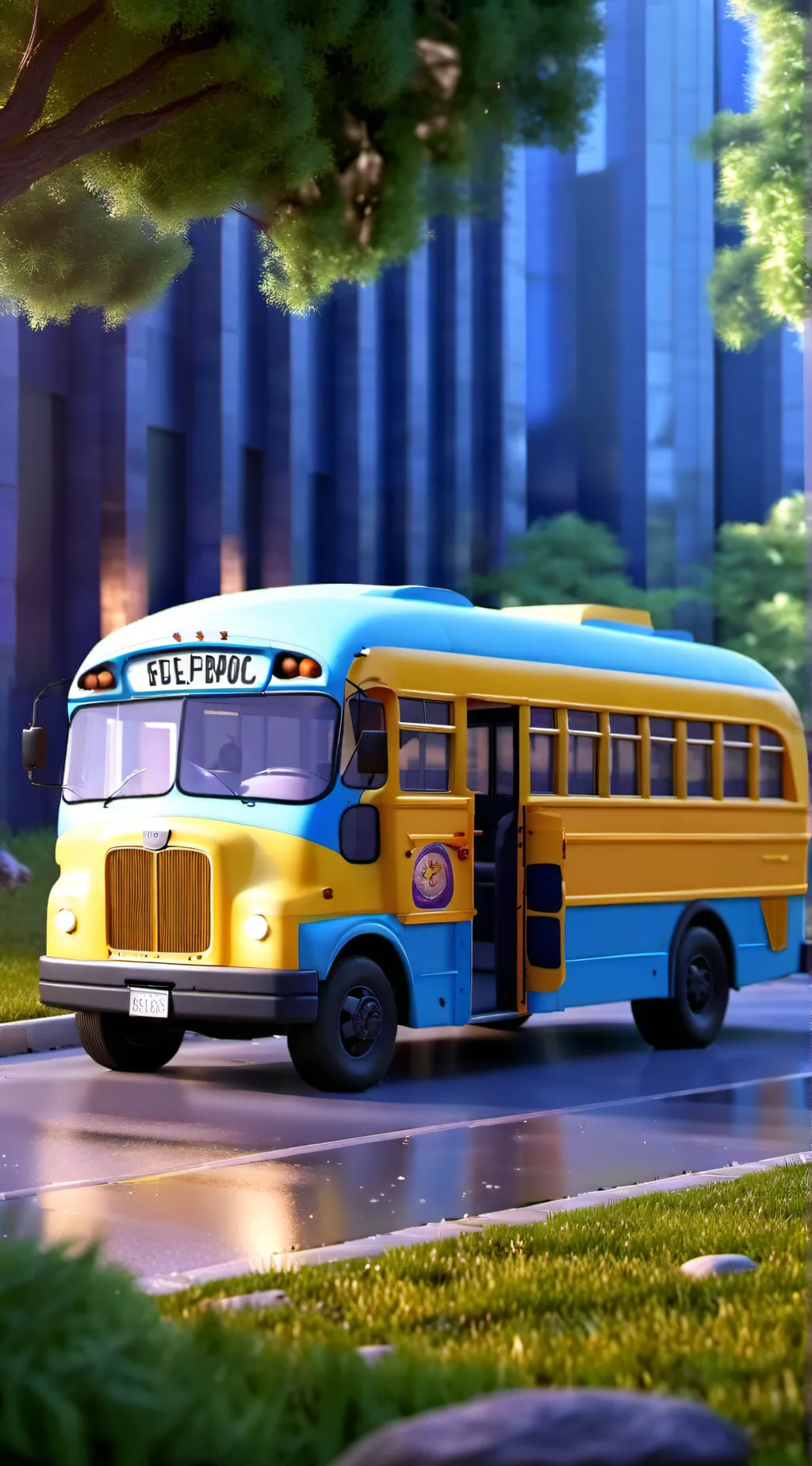 ai character: Field Trip background