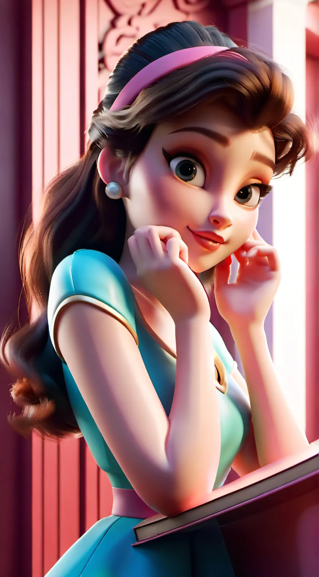 ai character: Yasmine  background