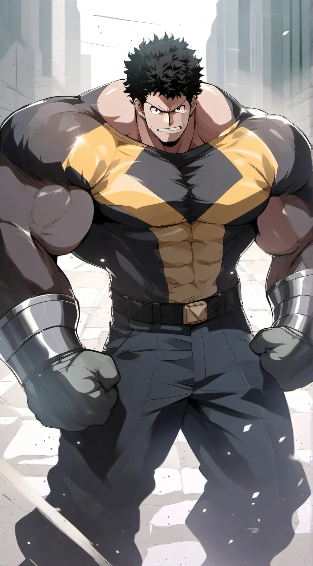 ai character: mha body swap  background