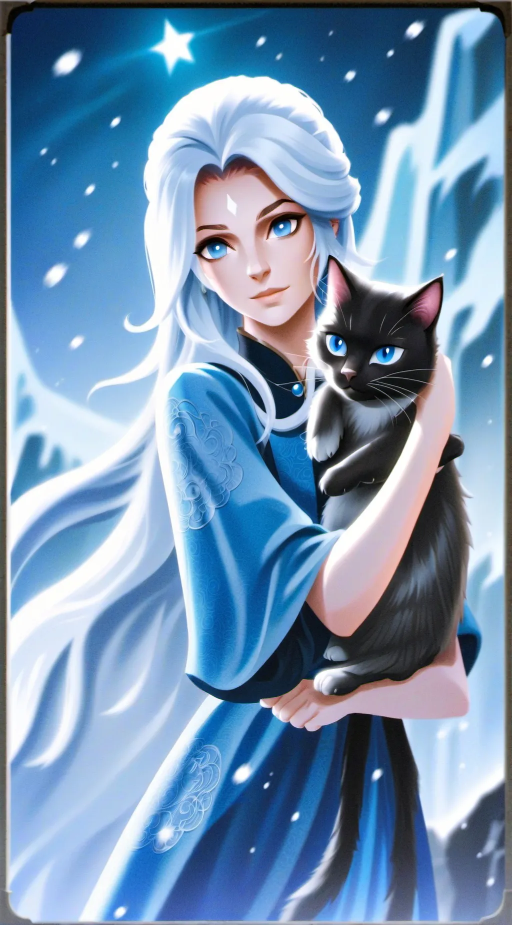 ai character: niña te rb tinun background