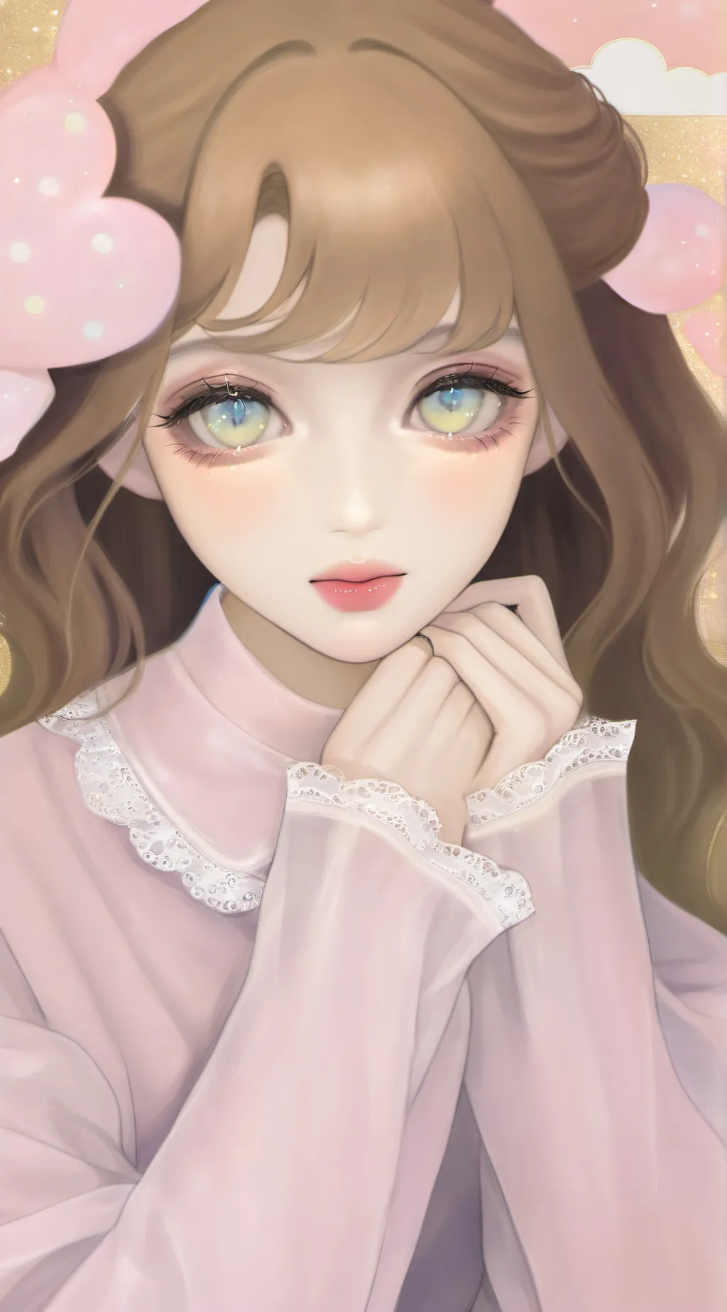 ai character: elly  background