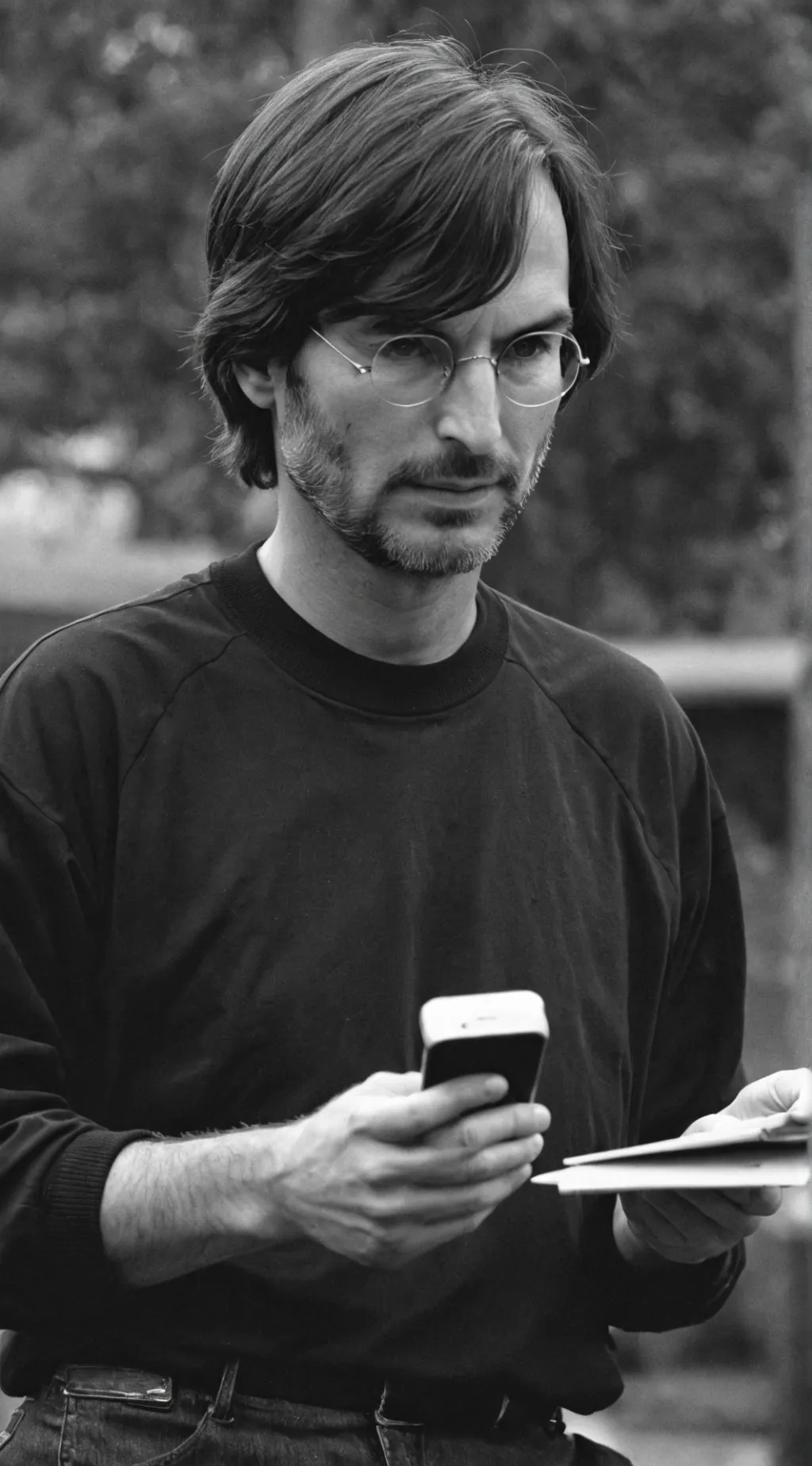 ai character: Steve jobs  background