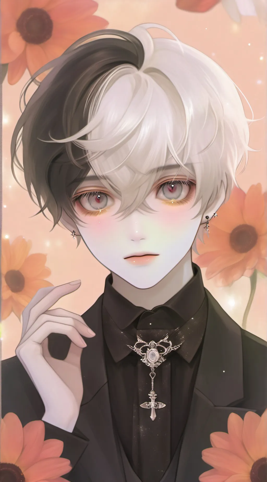 ai character: ☆*-levi-*☆ background