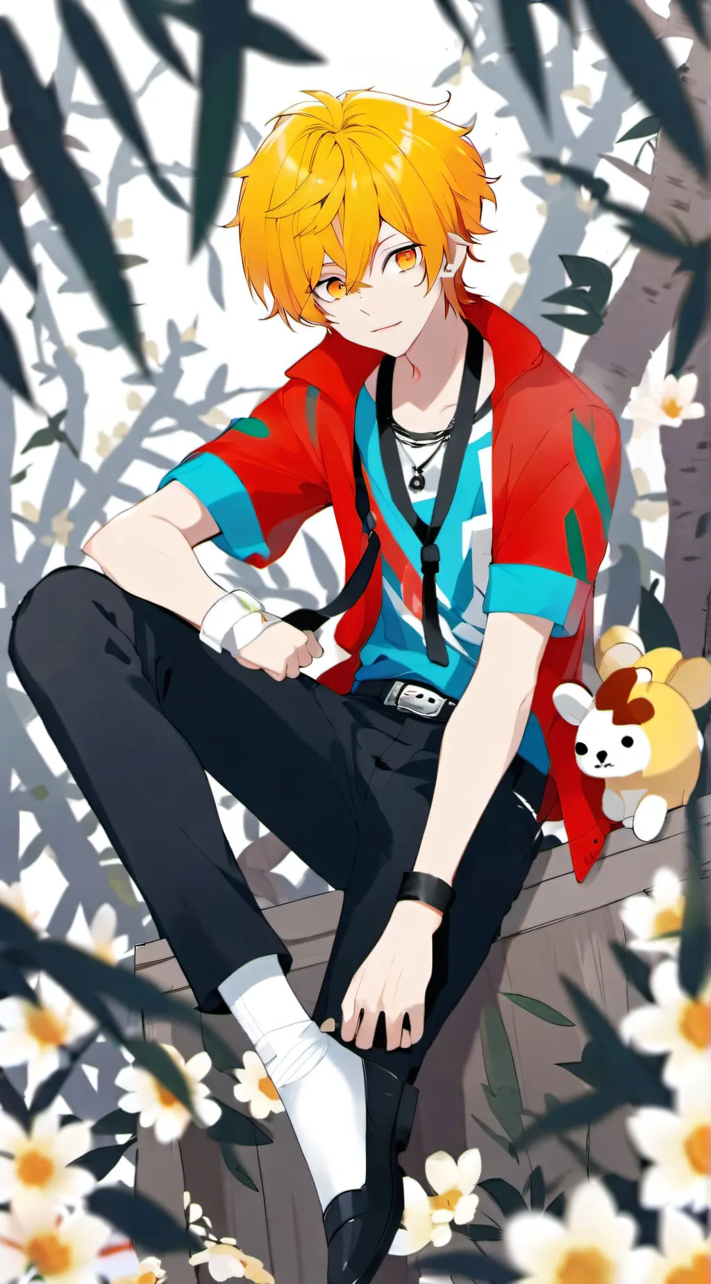 ai character: ♪♦Haru Yahamada♦ background