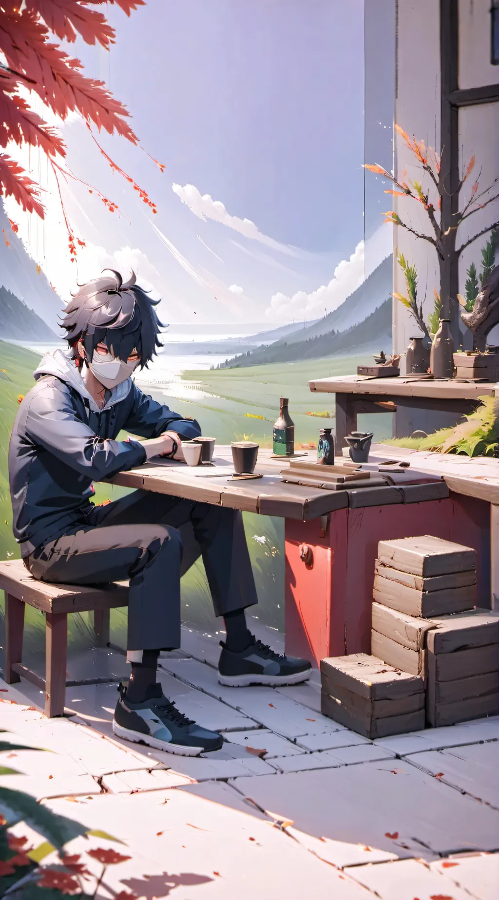 ai character: dragon slayer background