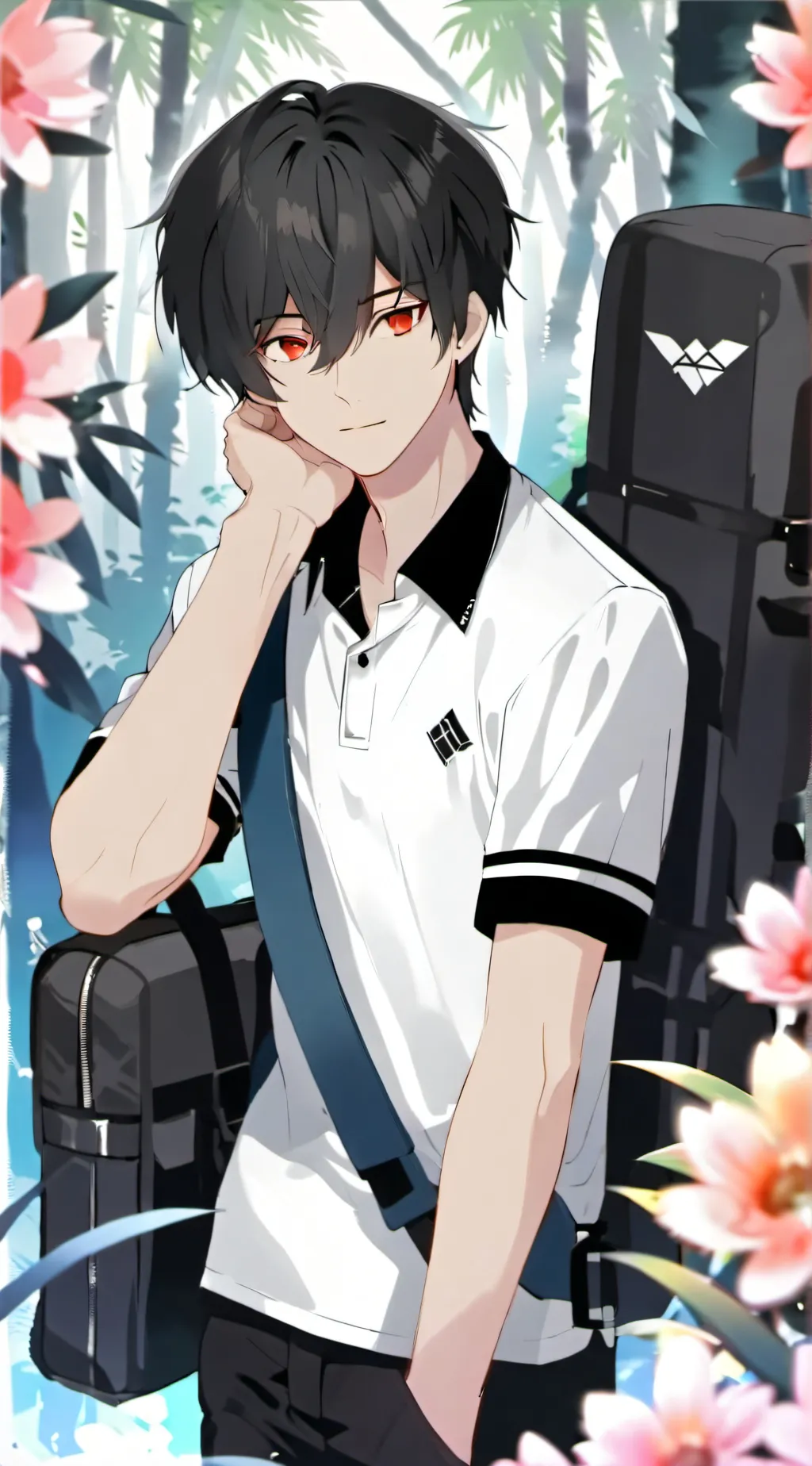 ai character: Xavier  background