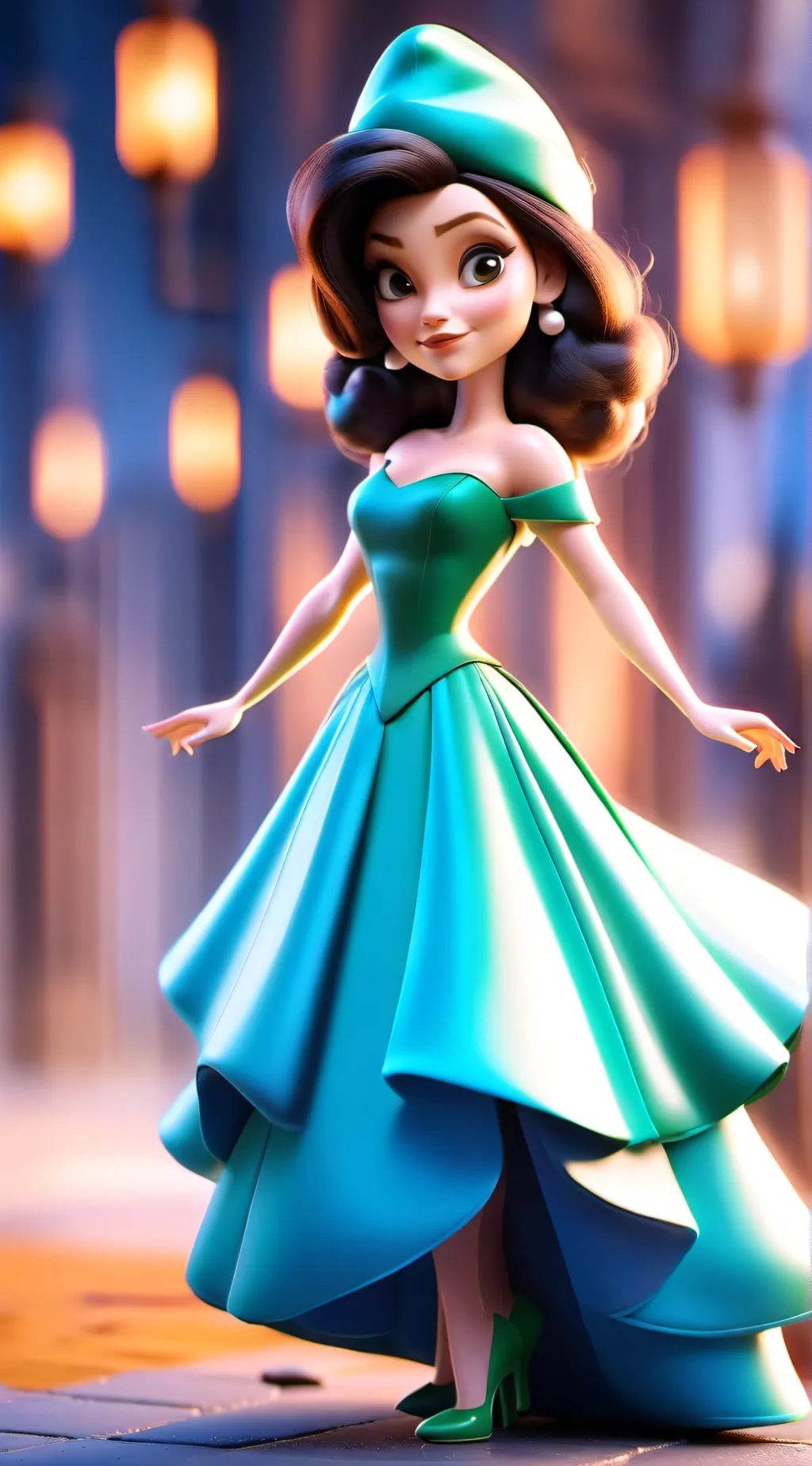 ai character: Luigina background